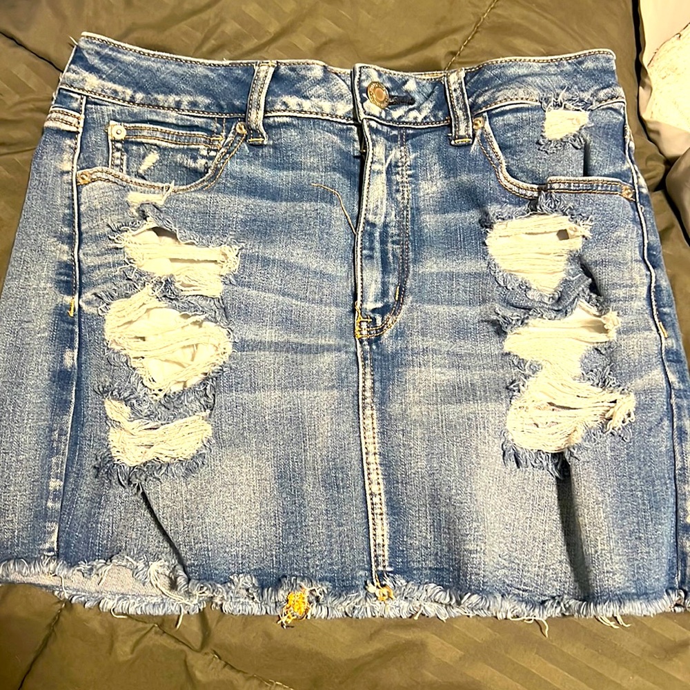 Denim skirt